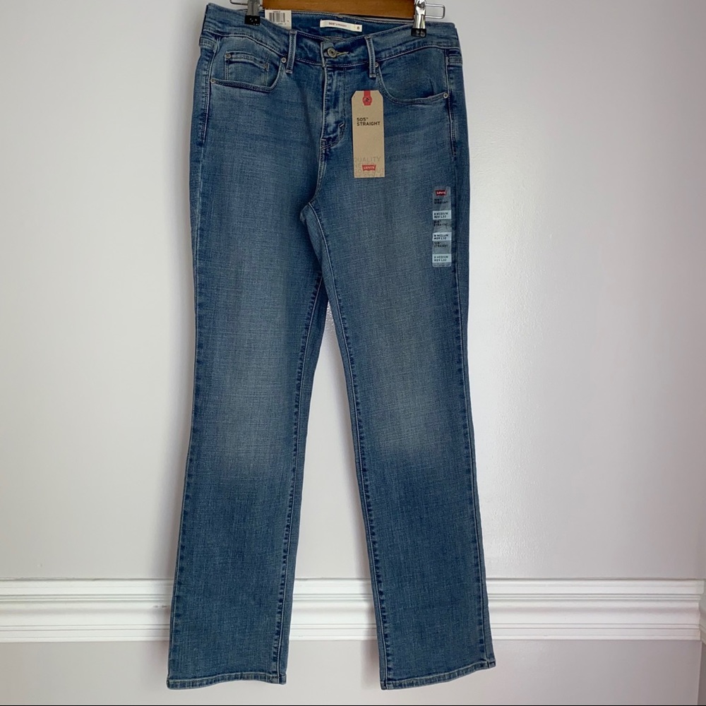 NWT Levi’s 505 Straight 8 Medium
